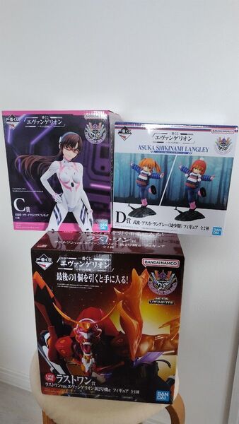 一番くじ エヴァンゲリオン ヤマト作戦 フィギュア B C賞 D賞 ラストワン