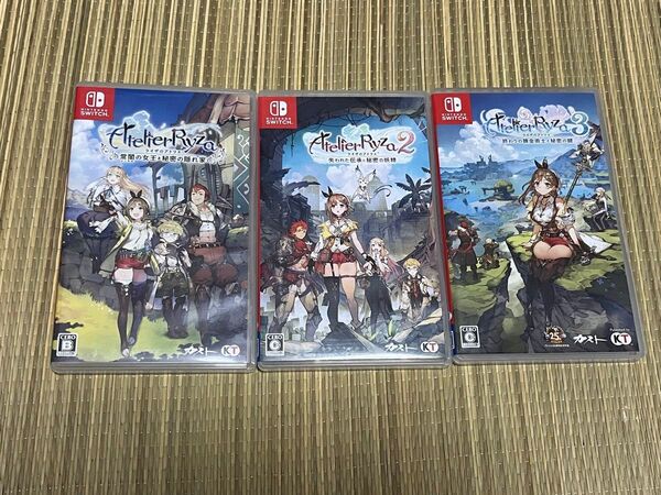 ライザのアトリエ 3点セット Switch