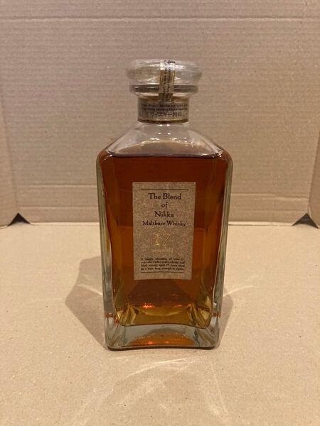 The Blend of Nikka モルトベースウイスキー 17年 未開栓 古酒 ニッカ ザ ブレンド オブ モルトベース