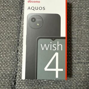 新品未開封 AQUOS wish4 ブラック