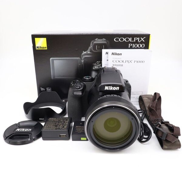 ≪ほぼ新品≫ Nikon COOLPIX P1000 ボディ ブラック #20250706-2132