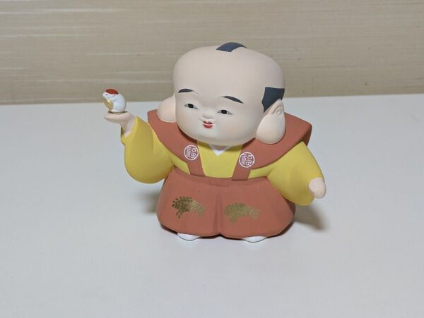 福助人形 縁起物 置物