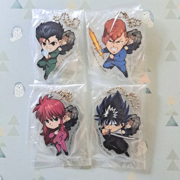 幽☆遊☆白書 アクリルキーホルダー まとめ売り 浦飯幽助 飛影 蔵馬 桑原和真