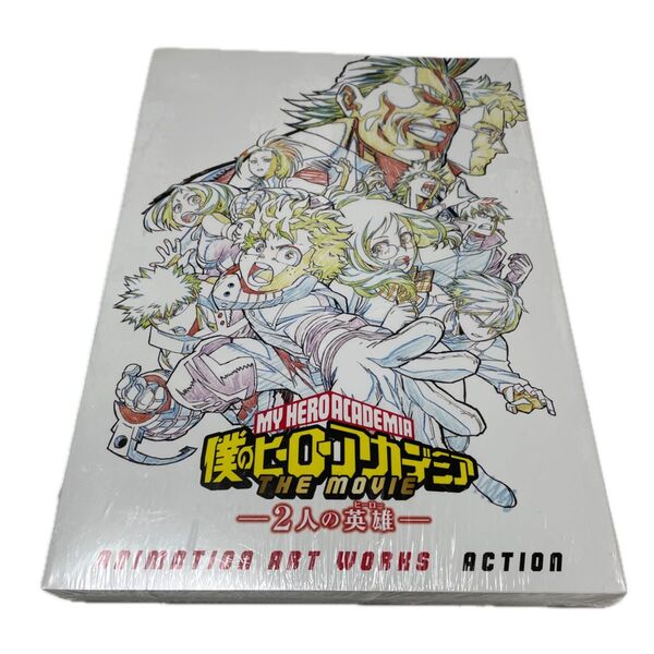 僕のヒーローアカデミア 2人の英雄 アートワーク 原画 アクション1冊 キャラクター1冊