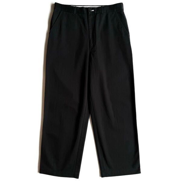 《美品》 22aw COMME des GARCONS HOMME コムデギャルソン オム ステッチ ワイドパンツ ブラック S