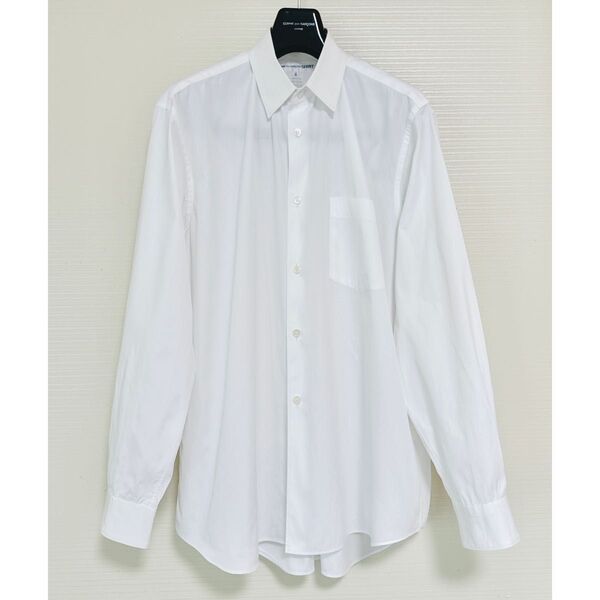 《美品》COMME des GARCONS SHIRT コムデギャルソン シャツ フォーエバー ワイド クラシック ホワイト M