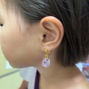 ゼリーイヤリング子供向け