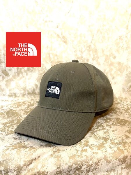 ザノースフェイス キャップ CAP オリーブ スクエアロゴ ノースフェイス The North face 帽子 アウトドア 刺繍