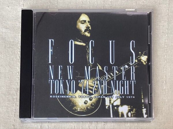 【LIVE CD】FOCUS NEW MASTER TOKYO JAPAN ’74 2ND NIGHT