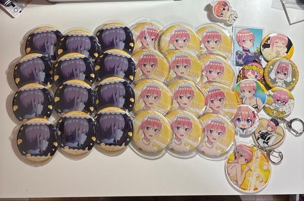 五等分の花嫁 中野一花 缶バッジ まとめ売り