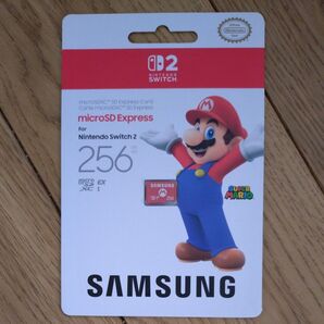 新品未開封 SAMSUNG microSD Express 256GB for Nintendo Switch2