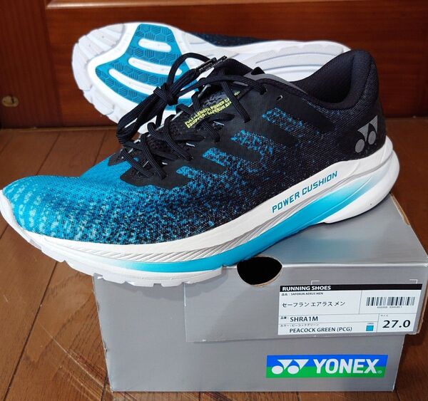 YONEXランニングシューズ27.0㌢【セーフランエアラスメン】