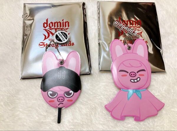 stray kids チャンビン うちわキーホルダー スキズdominATE