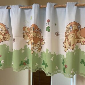 カフェカーテン120×45cm ネコバス トトロ