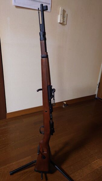 Kar98k ダブルベル リアルウッド ガスガン