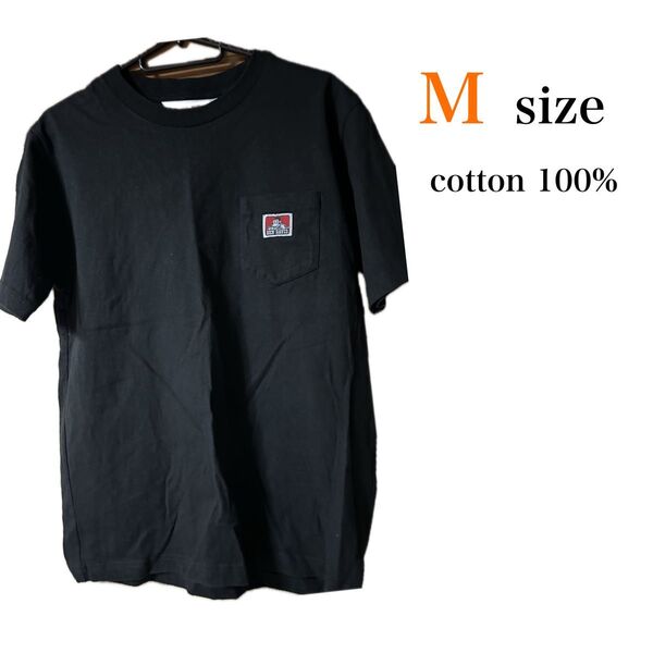 BEN DAVIS Tシャツ 黒 M 綿100%