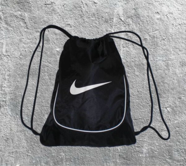 NIKE ナイキ ナップサック ブラック ショルダーバッグ 00s 90s 古着 archive y2k 希少 黒 リュック