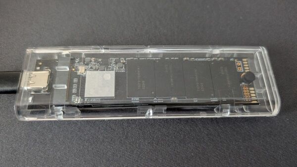 Patriot Memory 512GB M.2 SSD 2280 NVMe PCIe Gen 3x4 ケース付き
