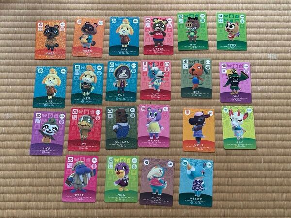 どうぶつの森 amiiboカード22枚