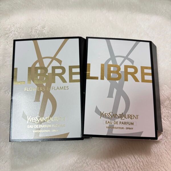 YSL リブレ オーデパルファム フローラル 2種 香水サンプル 試供品 イヴ・サンローラン