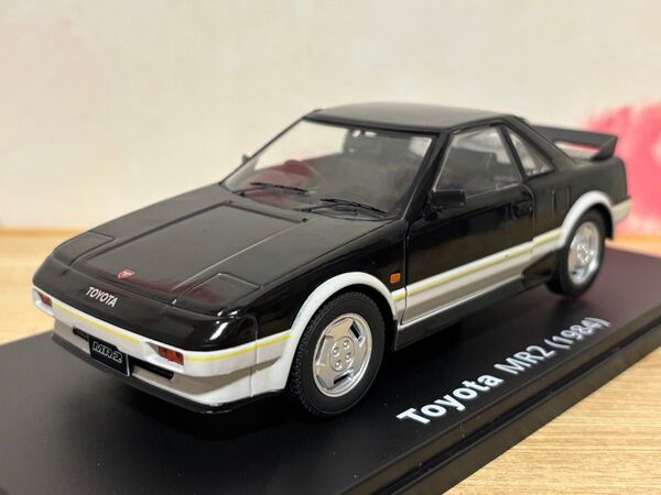 送料無料 1/24 国産名車コレクション トヨタ MR2 旧車 ミニカー TOYOTA 1984