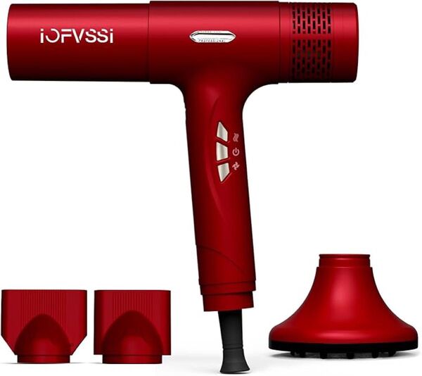 IOFVSSIドライヤー 速乾 大風量 ヘアドライヤー 高濃度マイナスイオン搭載 3段階温度調節 ツヤ髪 美髪 静電気除去