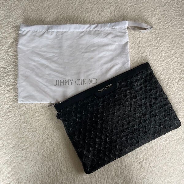 JIMMY CHOO クラッチバッグ ジミーチュウ スタースタッズ