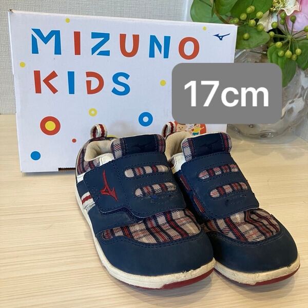 【17cm】ミズノ MIZUNO キッズ スニーカー ミズノプレモア キッズ2 男の子 女の子 シューズ 靴 子供靴