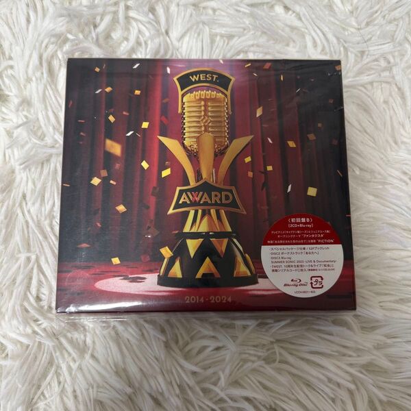 【初回盤B】WEST. AWARD ベストアルバム CD+Blu-ray