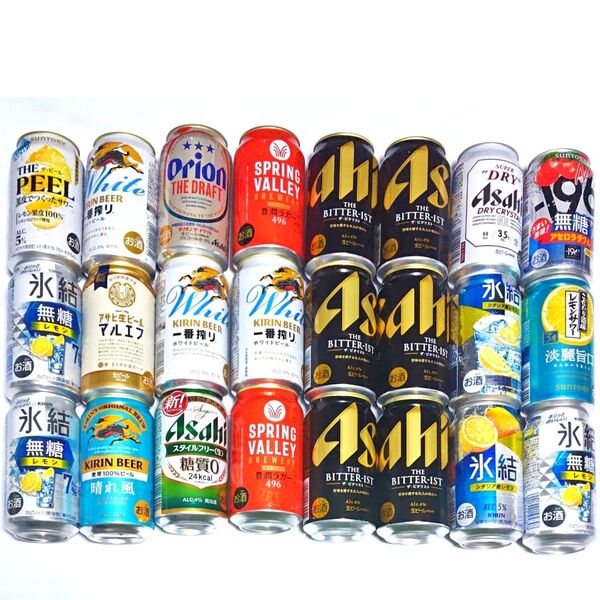 【クーポン(取得必要)10%引き~6月30日迄】お酒 晩酌 パワー セット 生ビールなど 24本 全て350ml