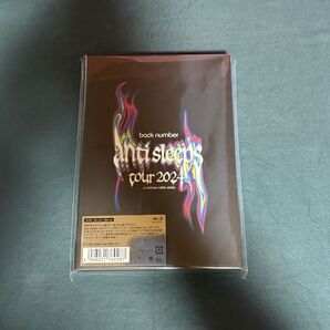 back number “anti sleeps tour 2024” (2Blu-ray) バックナンバー バッジ付き