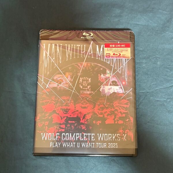 Wolf Complete Works 10 TOUR 2025~(通常盤A BD)【Blu-ray】マンウィズ