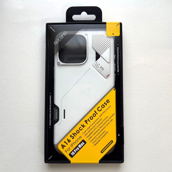 Aulumu A16 耐衝撃ケース 全面保護 Ver. iPhone16 Pro Max用