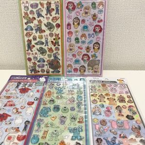 Disney ディズニー ボンボンドロップシール ズートピア ベイマックス プリンセス モンスターズインク シール アリス マリー