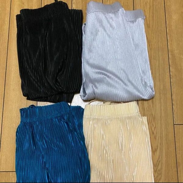 ラフワイドパンツ(ゴム)4点セットバラ売り可
