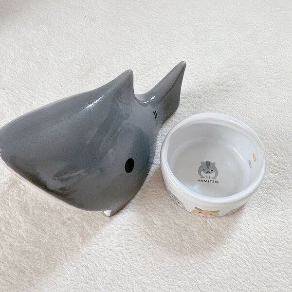 ハムスターハウス 餌入れ 陶器