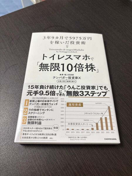 トイレスマホで「無限10倍株」 3年9カ月で5975万円を稼いだ投資術