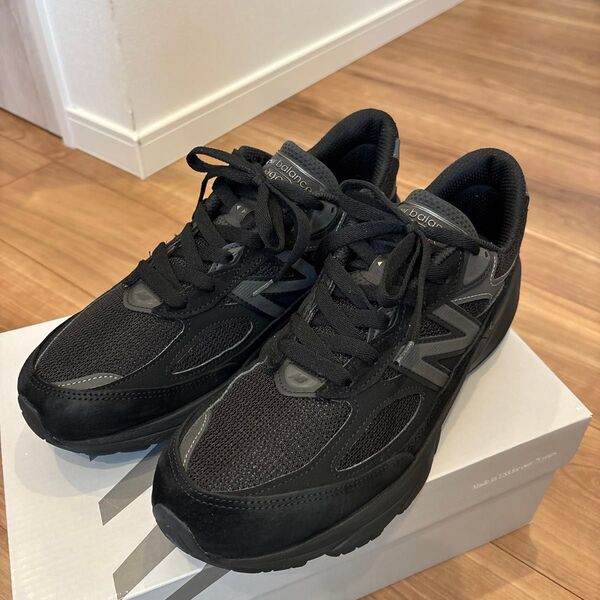 ニューバランス U996BB6 990V6 トリプルブラック triple black new balance 27cm US9