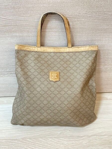 【人気】CELINE マカダム トートバッグ