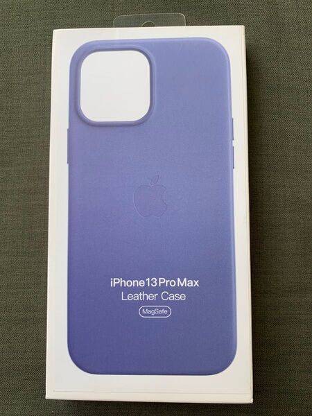 新品 iPhone 13 ProMax レザーケース 迅速発送 ウィステリア