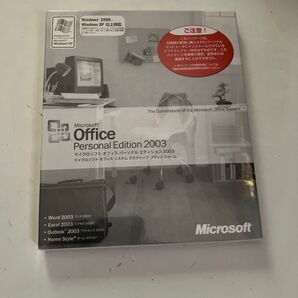 Microsoft office personal Edition 2003