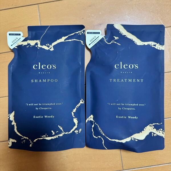 cleo’s beaute クレオズ ボーテ シャンプー トリートメント 詰替セット