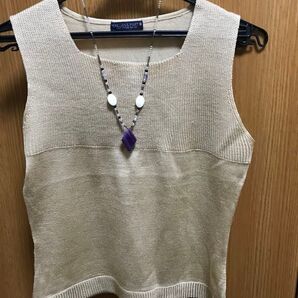 天然石 ネックレス ビーズネックレス アクセサリー 紫 パープル