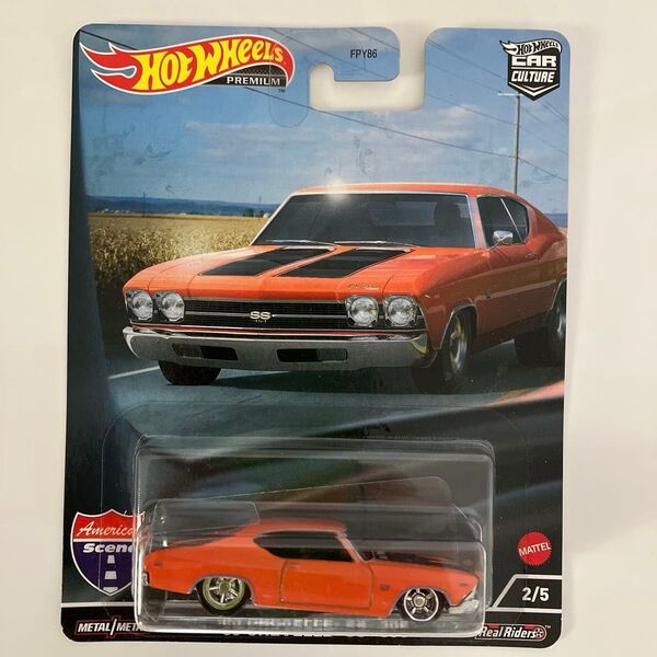 HotWheels PREMIUM Car Culture '70 CHEVELLE SS シボレー シェベルSS 送料無料