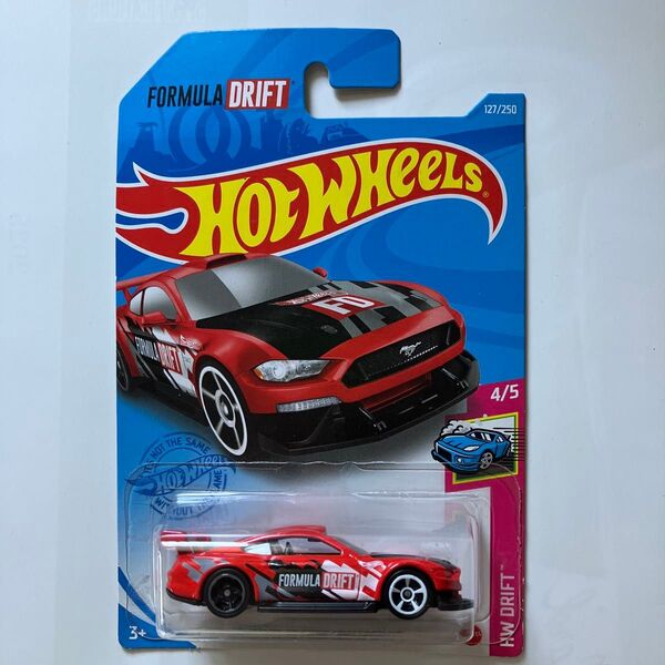 Hot Wheels FORMULA DRIFT レッド ホットウィール マスタングGT USカード 送料無料!