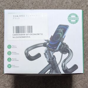 自転車用スマホホルダー ブラック 未使用