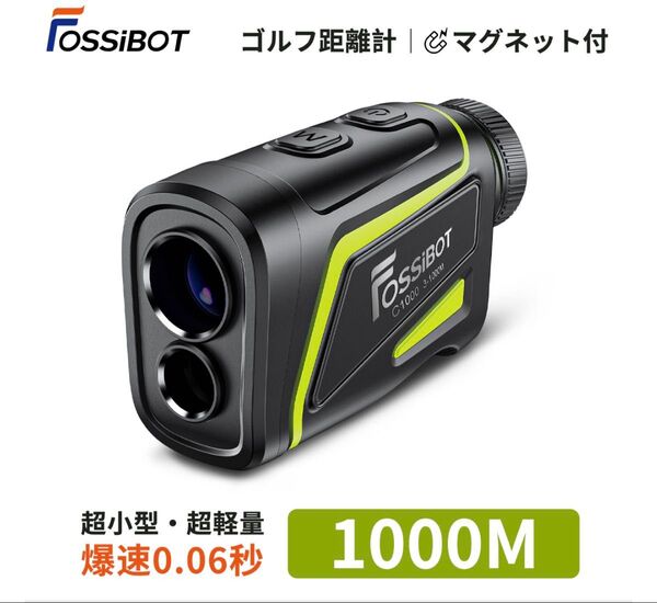 【新品・未開封】ブラック FOSSiBOT C1000 ゴルフ レーザー 距離計