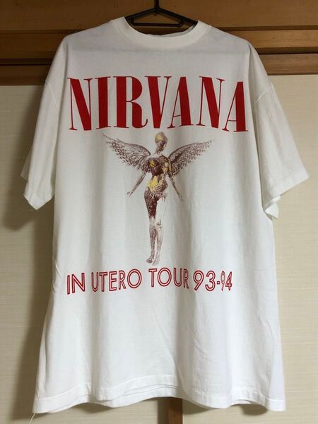 nirvana Tシャツ in utero XL 検索 this is not a bon jovi concert