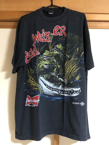 budweiser Tシャツ XLサイズ king of beers ワニ 検索 malboro apple