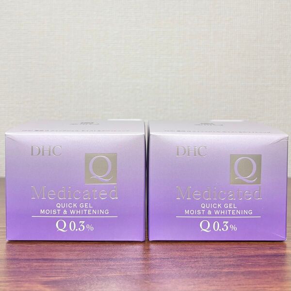 【2個セット】DHC 薬用Qクイックジェル モイスト&ホワイトニング100g ※外箱に小傷あり